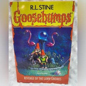 “Revenge of the Lawn Gnomes” No. 34 Goosebumps by R.L. Stine